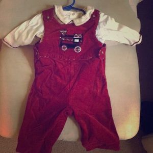 Red Talbots kids jumper set